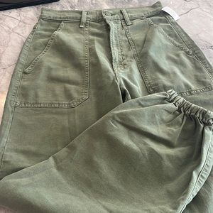 Mother green pants new with tags from Neiman Marcus